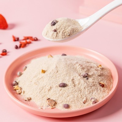 源头厂家五红豆乳粉500g罐装即食代餐豆浆粉五谷杂粮早餐冲调粉图4