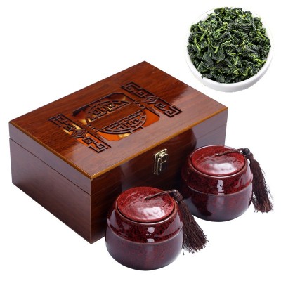 铁观音茶叶礼盒包装新茶清香型乌龙茶高档木盒中秋年货长辈礼品图5