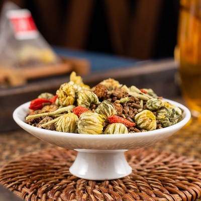 菊花枸杞决明子茶三角茶养生茶组合茶拼配茶牛蒡菊花决明子茶图2