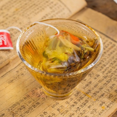 菊花枸杞决明子茶三角茶养生茶组合茶拼配茶牛蒡菊花决明子茶图3