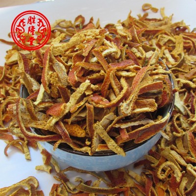 批发中药材陈皮丝 产地一手新货散装花草茶老陈皮干桔子皮陈皮丝图3