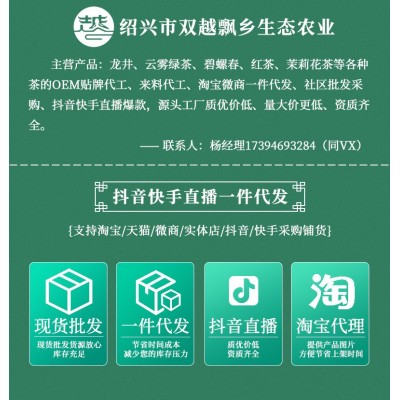 【包邮】2023新茶绿茶叶厂家批发花果茶浓香罐装茉莉花茶一件代发图2