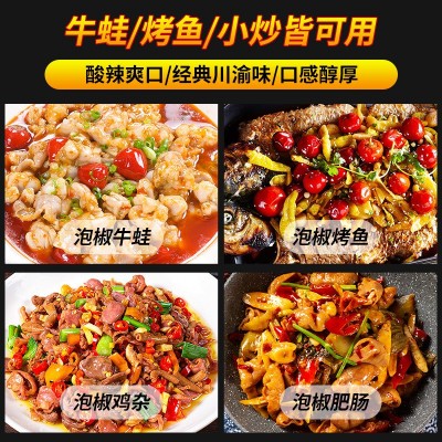 一品生物泡椒火锅调料 麻辣烫串串香底料配料汤底锅料酱商用家用图3