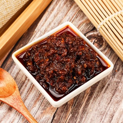 贴牌定制香辣牛肉酱商用5kg牛肉辣椒酱袋装拌饭炒菜调味辣椒酱图3