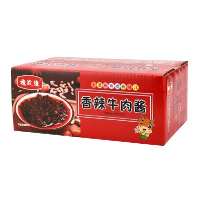 贴牌定制香辣牛肉酱商用5kg牛肉辣椒酱袋装拌饭炒菜调味辣椒酱图5