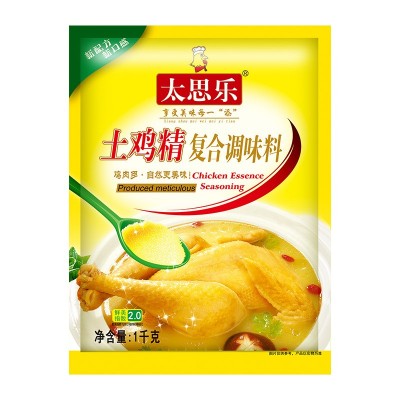 太思乐土鸡精厨房味料 1000g袋鲜精厨房酒店调味料调味品厂家批发图3