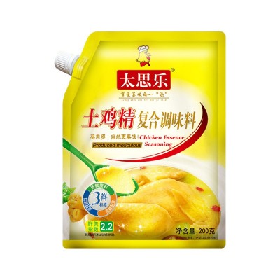 太思乐优选土鸡精带嘴200g/袋 替代味精调味料味久醇厚调味品批发图2