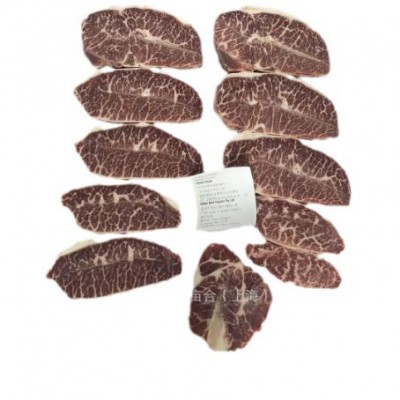 澳洲牛肉批发558厂安格斯5+板腱三筋牡蛎肉适用于牛排烤肉火锅