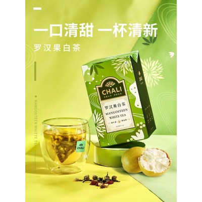 一件包邮 茶里罗汉果白茶菊花茉莉花茶组合茶包茶叶袋泡茶三角包图2
