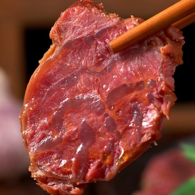 老四川五香卤牛腱子200g酱卤熟牛肉开袋即食休闲零食重庆特产小吃图2