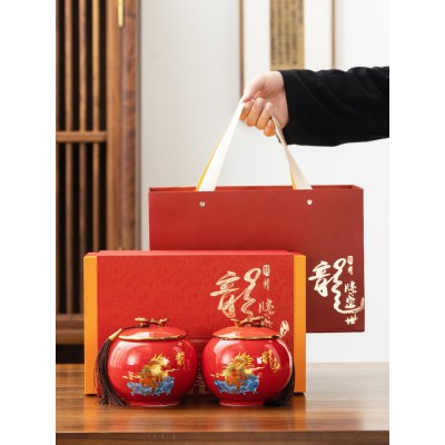 金骏眉红茶特级浓香茶叶正宗金俊眉武夷新茶茶叶罐礼盒装龙年专用图5
