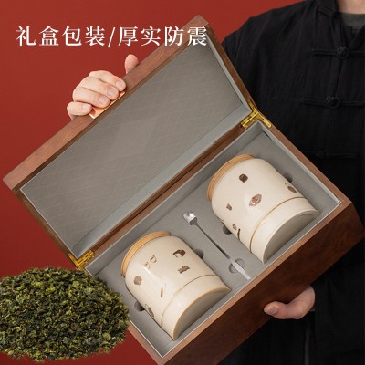 龙井茶2023新茶明前茶叶特级绿茶280g礼盒装自己喝过节送礼送长辈图3