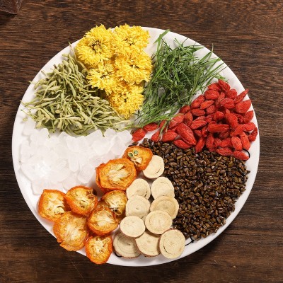 菊花决明子茶 金银花牛蒡菊花枸杞决明子茶组合茶代加工一件代发图3