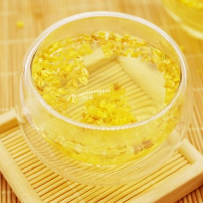 源头厂家广西桂林桂花散装批发干桂花茶量大从优金桂花茶桂 花干花图4