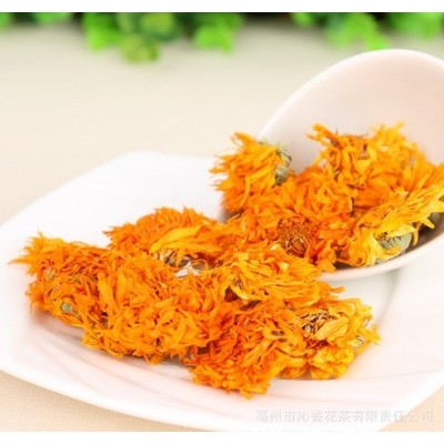 金盏菊花金盏花干花泡水茶花草茶无添加花茶散装批发图2