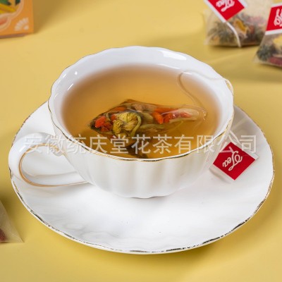 菊花决明子茶三角包袋泡茶牛蒡茶三角包金银花菊花茶熬夜茶图2