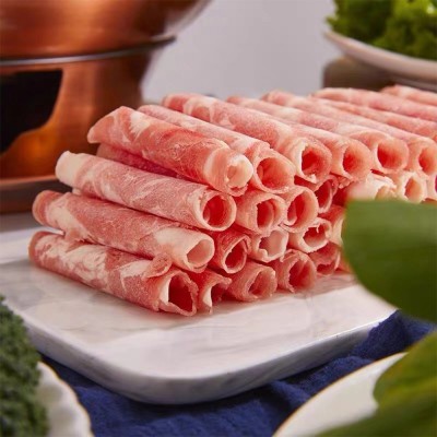 羊肉卷【内蒙古肥羊】新鲜调理肥羊肉卷肥牛麻辣烫牛肉涮火锅户外图2