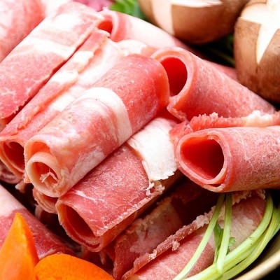 大量批发雪花肥牛片火锅自助餐食材牛肉卷新鲜麻辣烫食材牛肉片图4