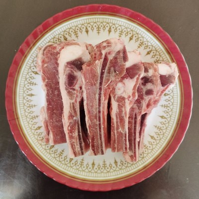 法式羊排原切战斧羊排冷冻生鲜羔羊肋排烧烤食材羊扒小切批发图2