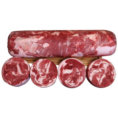 牧兰谣草地锡盟草地牛肉卷内蒙牧兰谣食品出品500g新鲜原切牛肉卷图3