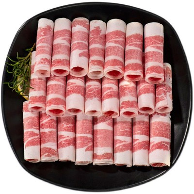 牧兰谣草地锡盟草地牛肉卷内蒙牧兰谣食品出品500g新鲜原切牛肉卷图5
