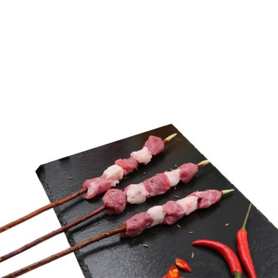 原肉整切红柳羊肉串内蒙古羊肉新鲜肉串冰冻烧烤商用户外烤肉串食图4