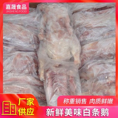 厂家供应 冷冻白条鹅 农家散养鹅嫩鹅现杀冷冻整只鹅肉 可批发图5