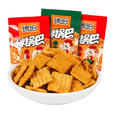 琥珀小米锅巴22g*20包零食小包装膨化怀旧小吃休闲办公室食品批发图4