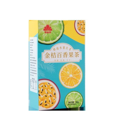 水果茶 养生满满vc金桔百香果茶柠檬清凉青桔茶包花果冻干 水果茶图5