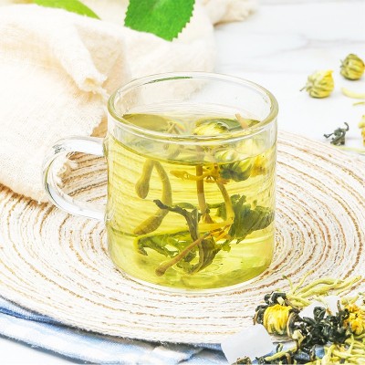 蒲公英茶叶金银花菊花茶组合正品胎菊王清去熬夜火非野生恢复热凉图3