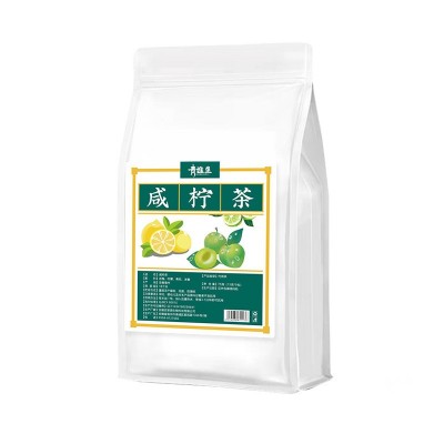 批发直播带货网红水果茶咸柠茶 一件代发组合花茶话梅柠檬青桔茶图5