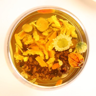 熬夜菊花枸杞决明子金银花组合茶 厂家批代发青谯里菊花决 明子茶图4