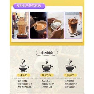 左旋肉碱黑咖啡 速溶速溶黑咖啡0糖0脂黑咖啡粉批发OEM贴牌代加工图4