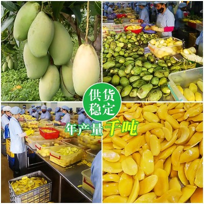 众赛芒果干【20包*500g】10kg整箱发货厂家直批食品厂果干果脯蜜图3