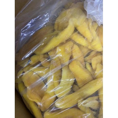 工厂直售中条芒果干散装4/2.5kg，整箱10kg装，果脯 批发图3