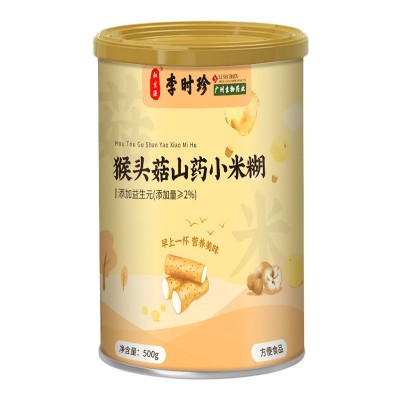 猴头菇山药小米糊山药小米糊早餐代餐粉营养美味猴头菇粉500克装图4