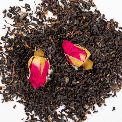 玫瑰红茶女人茶盒装袋泡茶三角包玫瑰花干组合茶包秋季花果茶图2