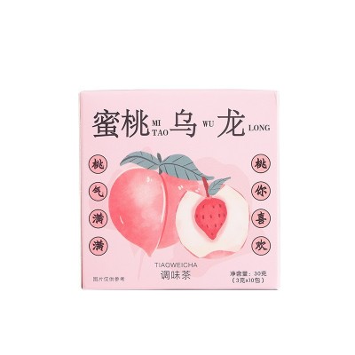 源头厂家 蜜桃乌龙茶 三角茶包 蜜桃乌龙茶水果茶养生袋泡茶图5