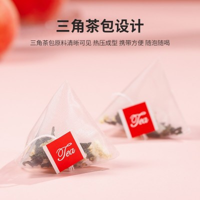 源头厂家 蜜桃乌龙茶 三角茶包 蜜桃乌龙茶水果茶养生袋泡茶