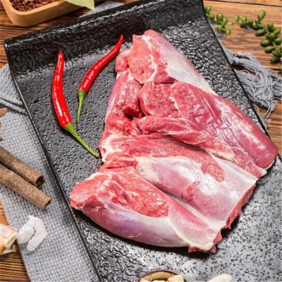 批发正宗内蒙古羊后腿纯肉无骨包饺子穿串商用家用5斤装烧烤食材图2