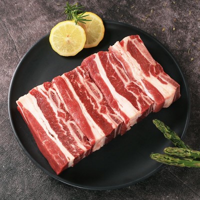 【真原切】内蒙科尔沁冷鲜牛排骨国产黄牛肉非冷冻图3