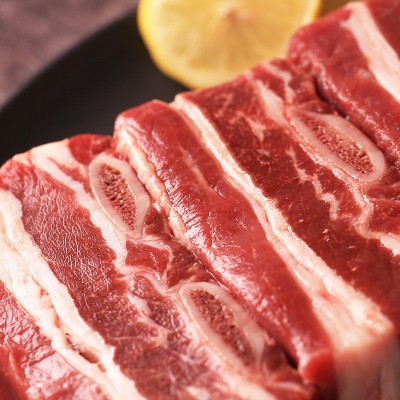 【真原切】内蒙科尔沁冷鲜牛排骨国产黄牛肉非冷冻图2