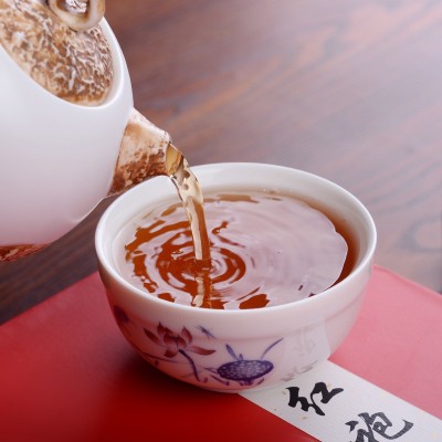 武夷岩茶大红袍茶叶礼盒装 浓香型金骏眉250g泡袋茶礼一件代发图4