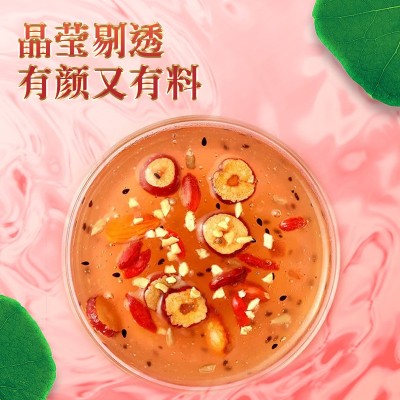 奇亚籽桂花坚果藕粉 冲泡即食西湖水果银耳藕粉 红枣坚果银耳羹图3