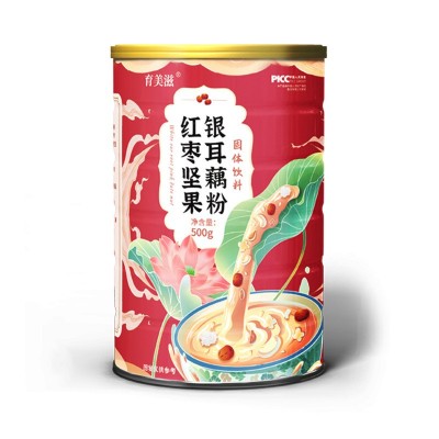 奇亚籽桂花坚果藕粉 冲泡即食西湖水果银耳藕粉 红枣坚果银耳羹图4