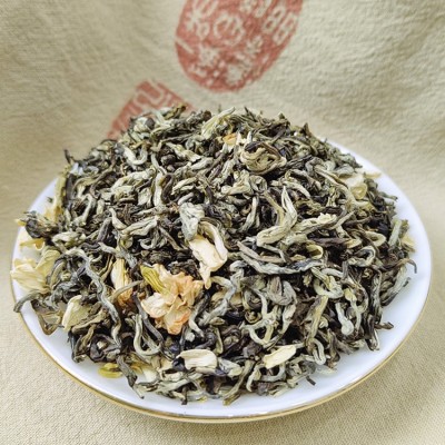 广西横县茉莉花茶茉莉女儿环飘雪系列定制浓香型茶叶散装厂家批发图2