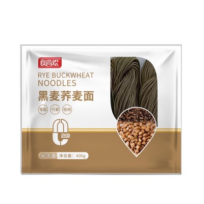 食尚烩批发黑麦荞麦面拉面挂面不含白面定制代餐高纤维杂粮 面面条图5