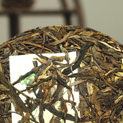 云南临沧冰岛地界普洱茶生茶普洱茶饼七子饼茶200g普洱生茶饼图2