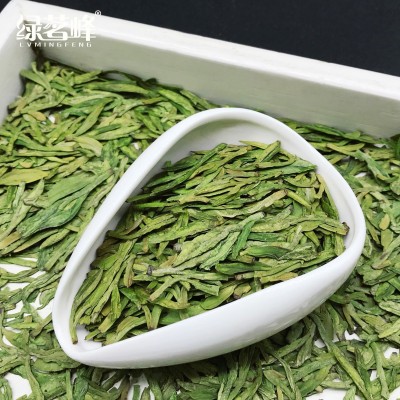 浙江高山龙井明前茶豆香黄绿版龙井43绿茶散装茶叶批发