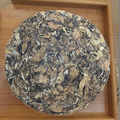 福鼎寿眉白茶饼 寿眉老白茶350g紧压饼口粮茶 可定支持代发图2